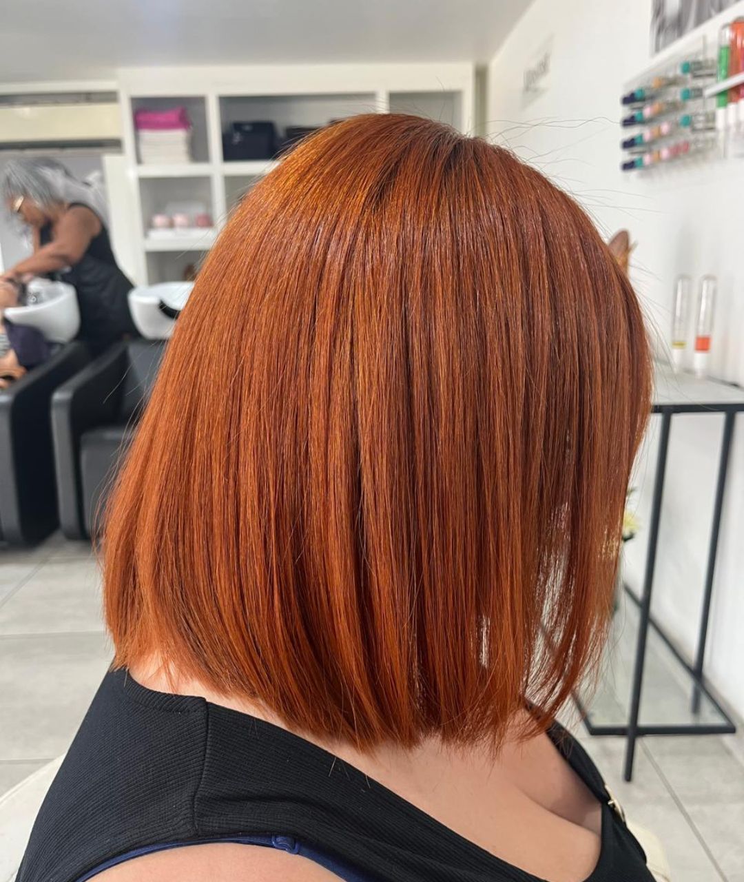 Balayage blond naturel cheveux longs - soin Kérastase